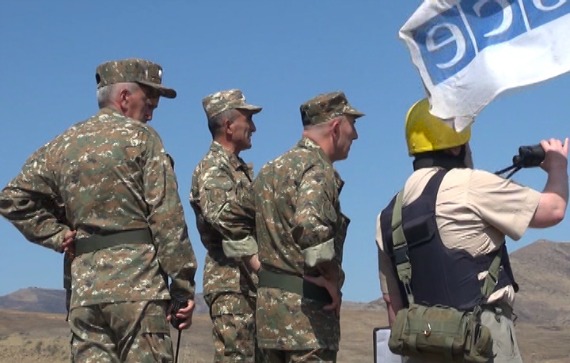 Azerbaijan did not lead the OSCE mission to its front lines