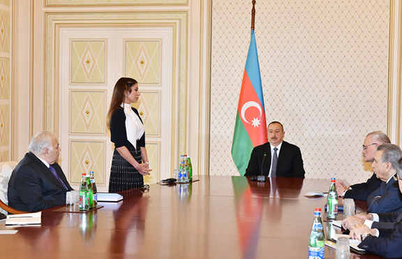 President Aliyev appointed his wife Mehriban Aliyeva first Vice President of Azerbaijan on Feb. 21, 2017 during a Security Council meeting in Baku (Photo: Azerbaijani Presidental Press Service)