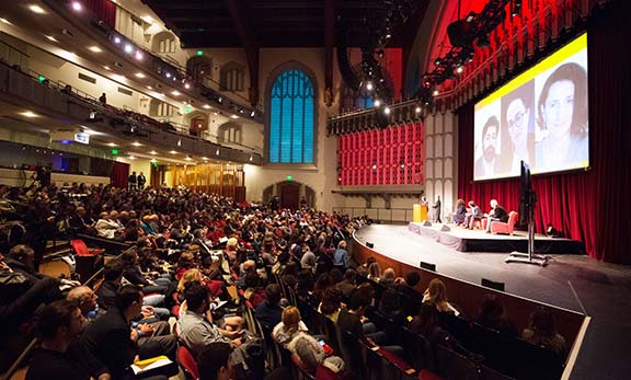 A scene from the USC event on January 29