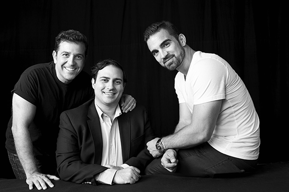 Motiv startup team (From left to right) Ara Soudjian, Diran Yanikian, and Anthony Wiktor