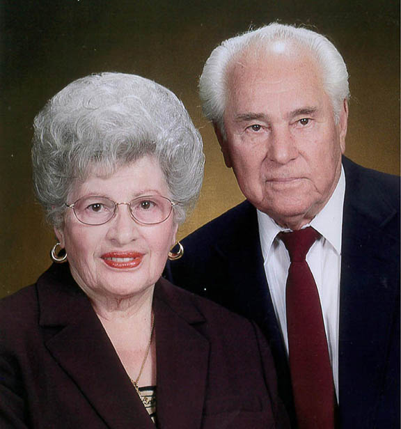 Hovhannes Megrdichian (right) and his wife Mariam Megrdichian
