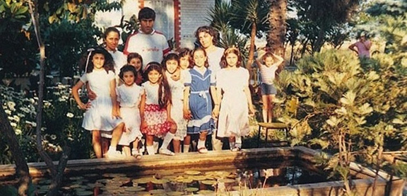 Camp Armen under the leadership of Hrant and Rakel Dink (standing left at the back)