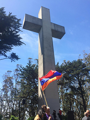 Mount Davidson cross in San Francisco