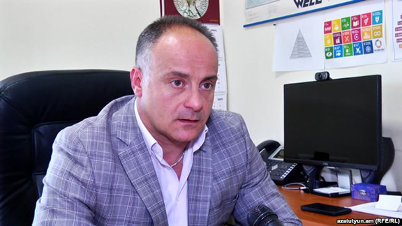 Garik Hayrapetian, UNFPA representative in Armenia (Photo: RFE/RL)