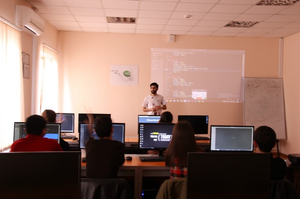 The company offers free training courses for specialists in the IT industry in Artsakh