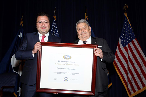 John L. Ohanian, President and CEO of Leosons Overseas Corporation in Albany, New York