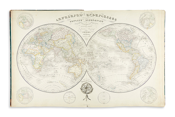 Hovhannes Amira Dadian atlas from 1849 was on auction in New York