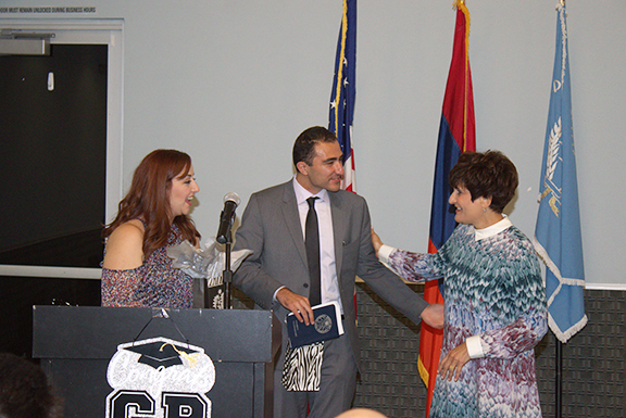 A scene from the presentation