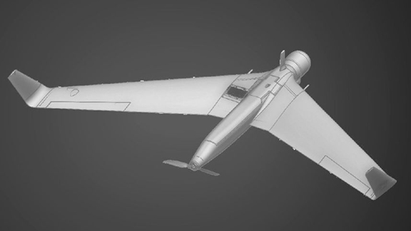 The Orbiter 1k drone is capable of carrying a special 2.2 to 4.4 pound special explosive payload.