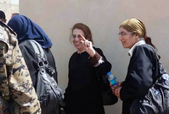 Rescued Christians in Raqqa province in Syria
