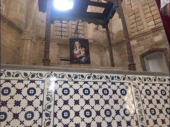 The Sourp Asdvadzadzin Church in Turkish-occupied Nicosia, Cyprus has been occupied since 1963 (Photo: Lori A. Sinanian)
