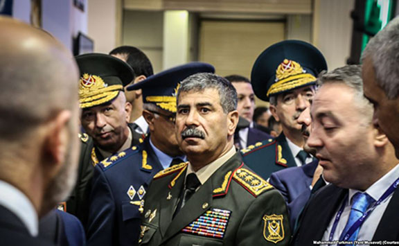 Azerbaijani Defense Minister Zakir Hasanov