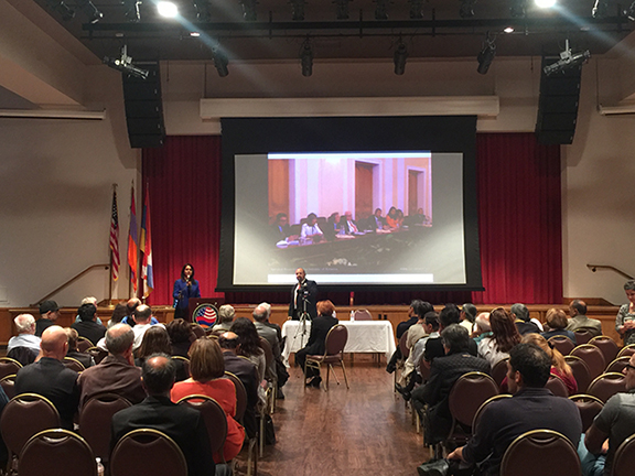 A snap shot of the audience