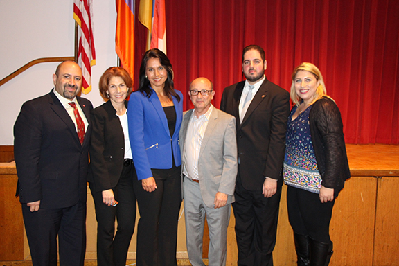 Rep. Tulsi Gabbard with ANCA SF Chapter Board