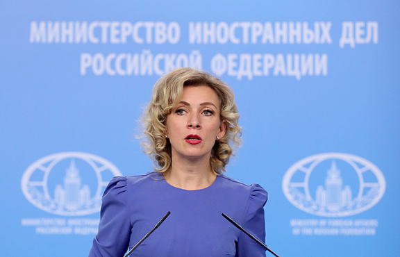 Russian Foreign Ministry Spokesperson Maria Zakharova (Photo: Valery Sharifulin/TASS)