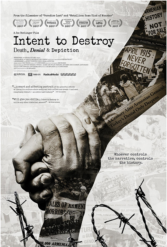 Poster for "Intent to Destroy"