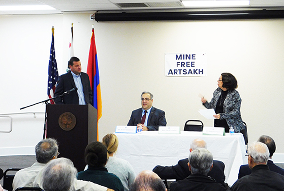 Rep. David Valadao with ANCA Executive Director Aram Hamparian, and former Fresno County Supervisor Debbie Poochigian