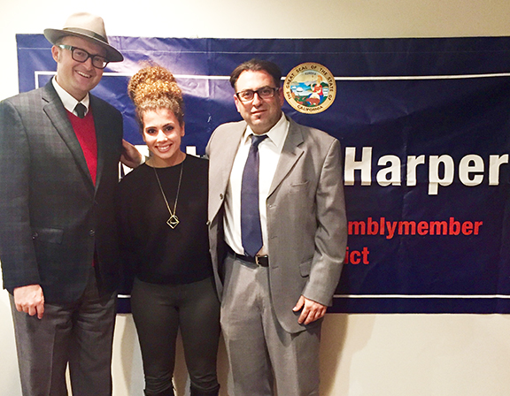ANCA OC members with State Assemblymember Matthew Harper