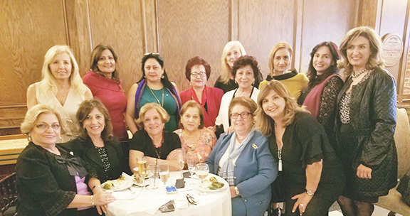A group of ARS members during the 2018 Gala kick-off reception