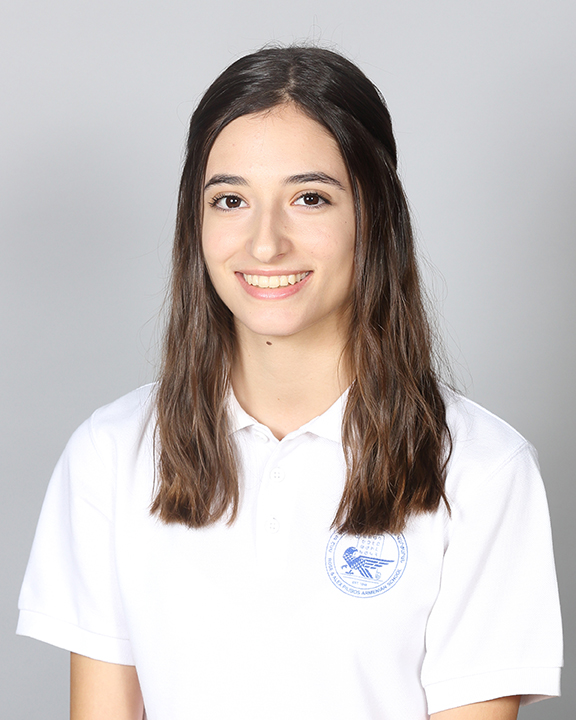 Pilibos 11th grade student Ani Ghazarian