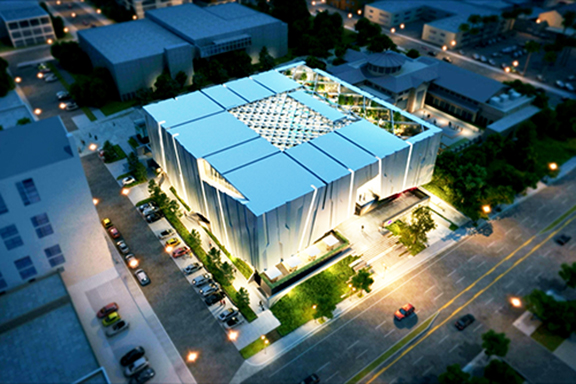 An architect's rendering of the future Armenian American Museum