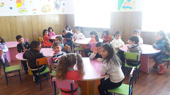 The Karmirgyugh Pre-School 8 received its delivery in March 2017