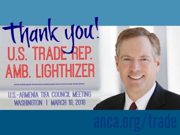 ANCA welcomes march 19 TIFA council meeting in Washington