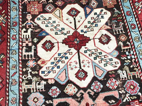 An Armenian carpet dating back to 1893 was made in Shushi, Artsakh