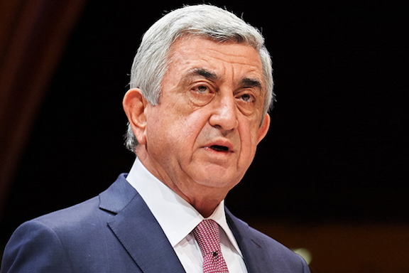 Former president Serzh Sarkisian