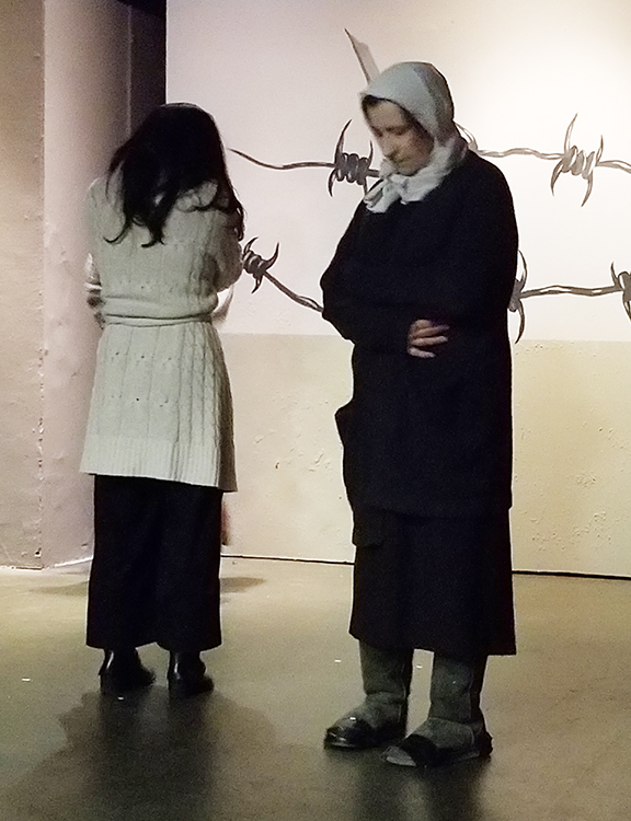 "Mountain Language," one of three one-acts by Harold Pinter being presented by the Armenian Theatre Company as part of "Oppression"