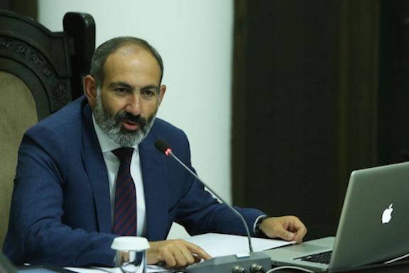 Prime Minister Nikol Pashinyan chair cabinet meeting