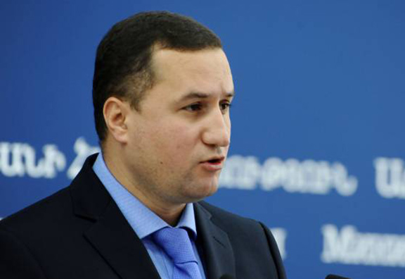 Armenia's Foreign Ministry spokesperson Tigran Balayan