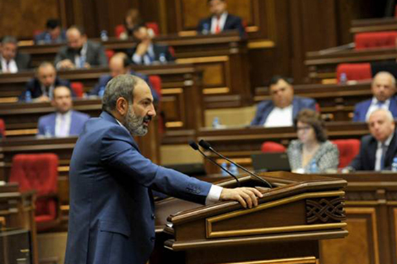 Prime Minister Nikol Pashinyan presents his government's program to parliament on Thursday