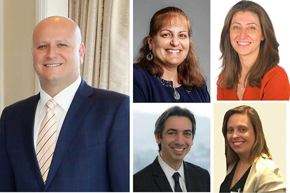 The Armenian Bar Association's newly-elected executive committee