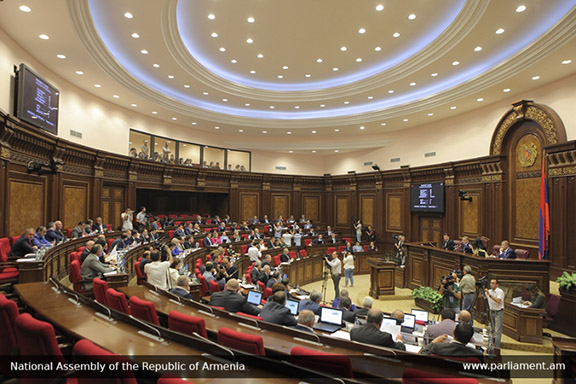 Armenia's National Assembly Tuesday voted to strip General Manvel Grigoryan of immunity on corruption charges