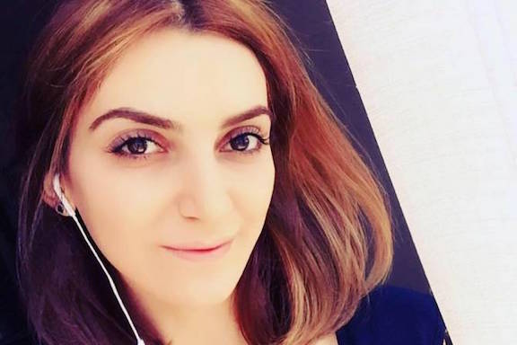The newly appointed mayor of Etchmiadzin (Vagharshapat), Diana Mnatsakanyan.