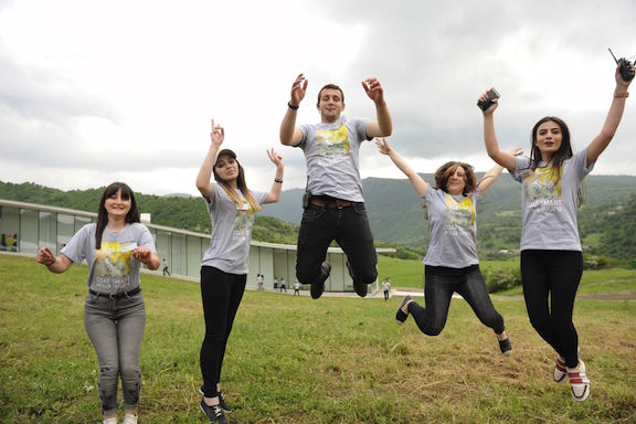 COAF youth in Armenia.
