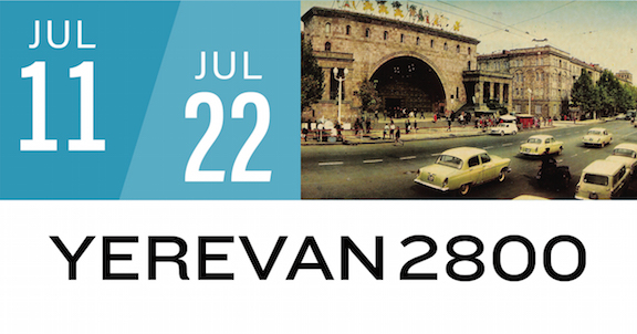 YEREVAN2800 will run from July 11–22 at the Downtown Central Library in Glendale.