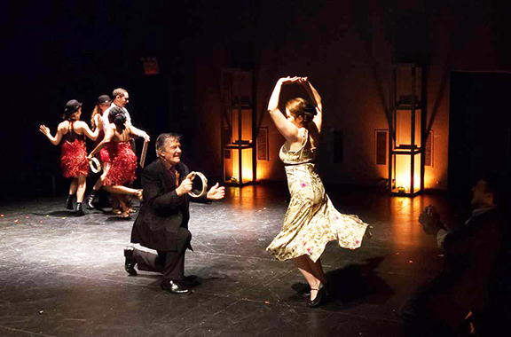A scene from "Black Garden"