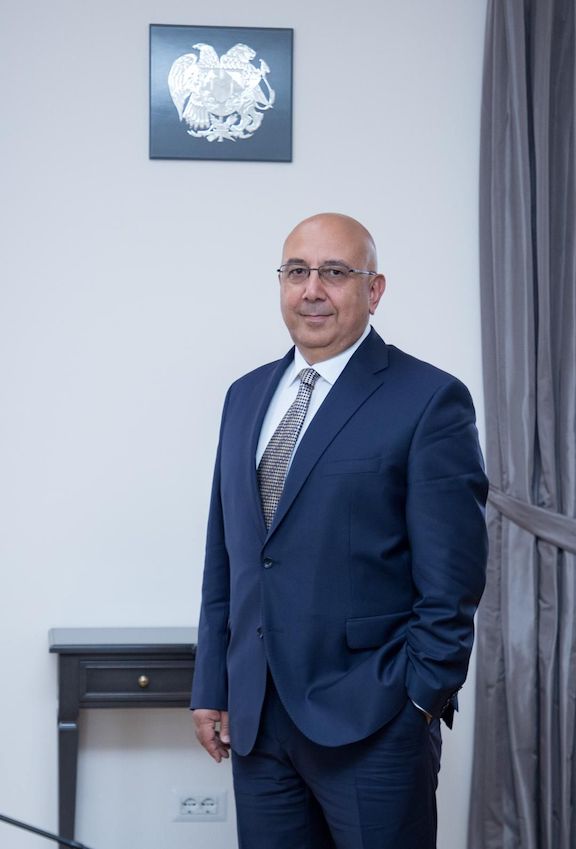 Armenia's Consul General to L.A. Armen Baibourtian