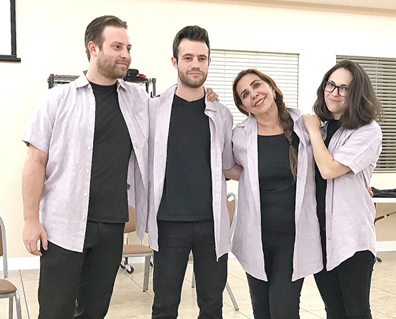 The cast of “William Saroyan: The Unpublished Plays in Performance”