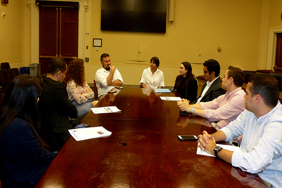 ANCA CGP Fall Fellows sat down with Congressional Armenian Staffers Association (CASA) co-chairs Maria Martirosyan and Juliya Grigoryan and a bipartisan group of Armenian American staffers for a chat about life and work on Capitol Hill.