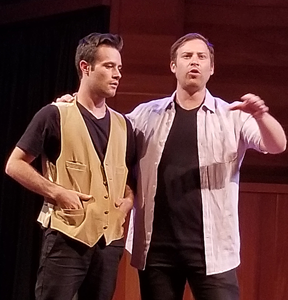 Will Maizel and Robert Walters in a scene from "Home to Hayastan." (Photo by Armineh Hovanesian)