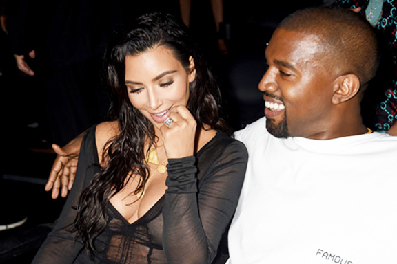 Kim Karadashian-West and Kanye West
