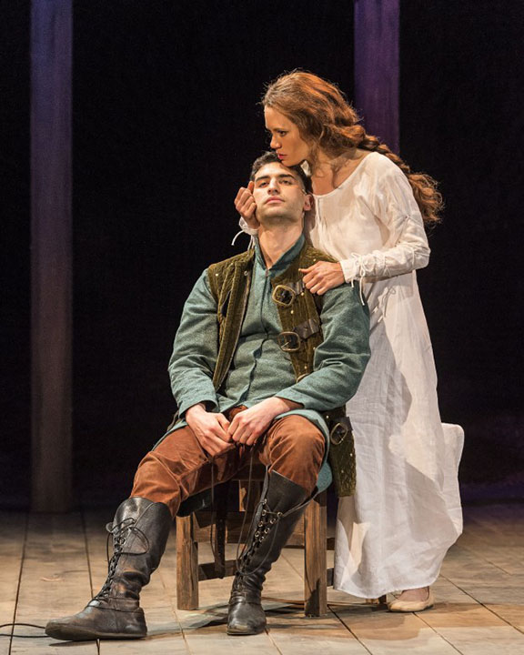 Raffi Barsoumian's turn as Hotspur in "Henry IV" was among the year's best performances. (Photo by Craig Schwartz)