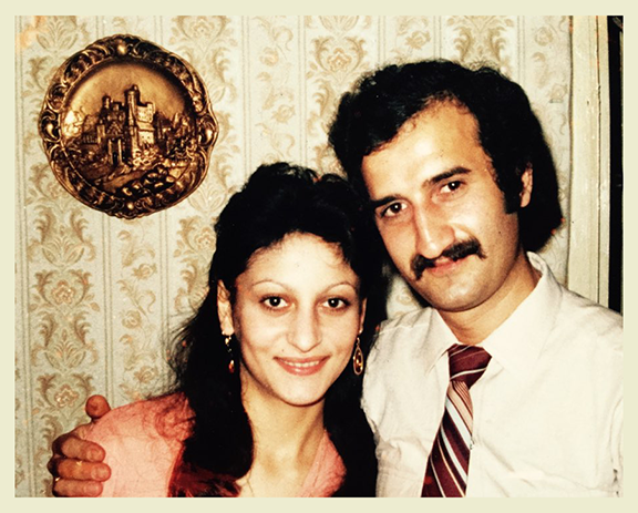 Aunt Lola and Uncle Sergey in Baku (courtesy of Liyah Babayan)