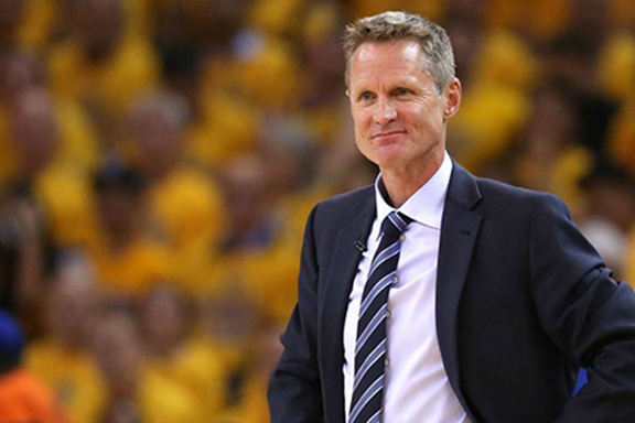 Golden State Warriors coach Steve Kerr