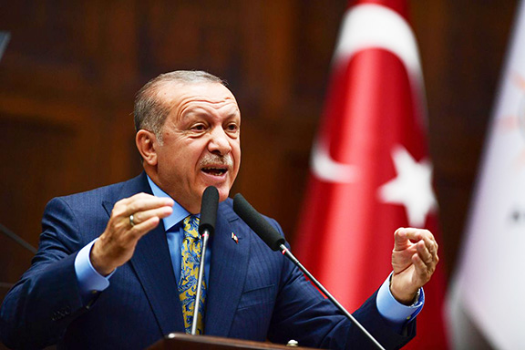 President Recep Tayyip Erdogan of Turkey
