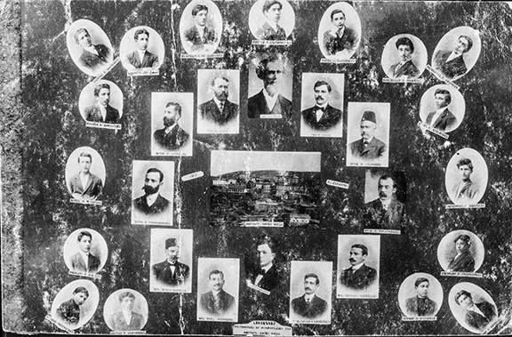 Faculty of Euphrates College, including Prof. Ashur Yousef