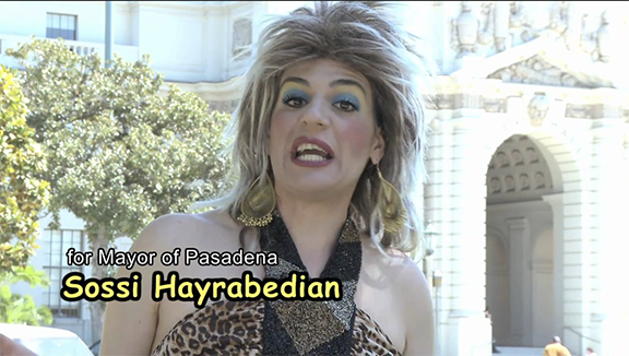 Sossi Hayrabedian, the foul-mouthed hairdresser from Pasadena is a character developed by Lory Tatoulian